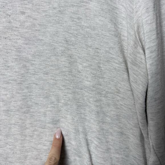 Christopher & Banks Sweater Ivory Pullover Ribbed Side Lace Detail Women’s L - Picture 12 of 12